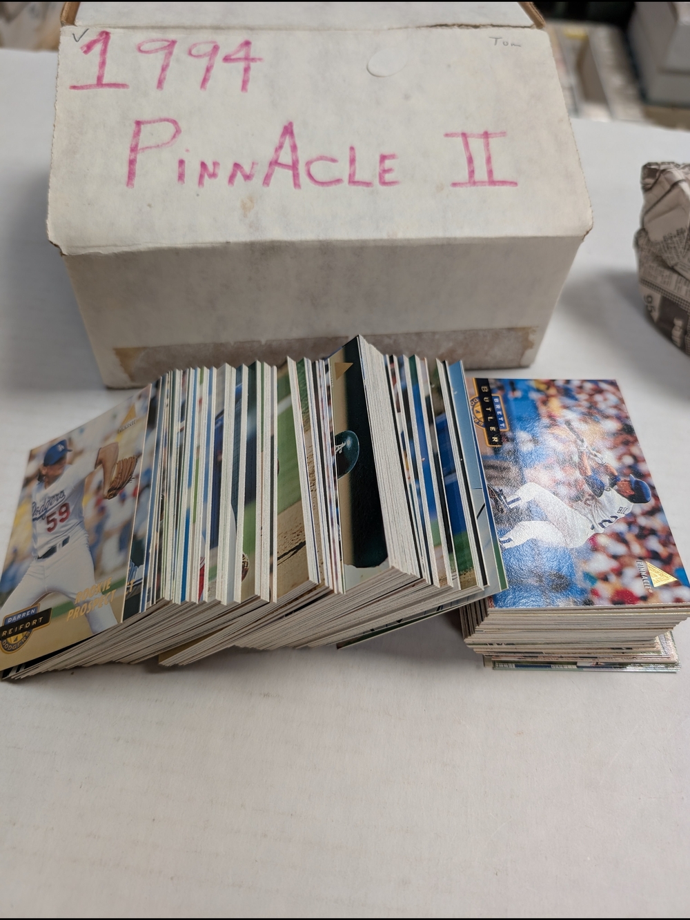 1994 Pinnacle II Baseball Card Lot - Multicolor